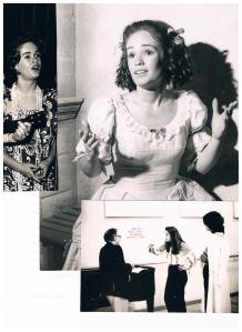 L to R:  Honolulu, early 60s; Vienna Chamber Opera, “School for Wives,” Liebermann/Moliere, 1974;Salzburg Festival, mid-70s, Karl Böhm and “Die Frau ohne Schatten,” Strauss.